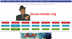 Desktop Screenshot of minder.org