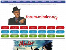 Tablet Screenshot of minder.org